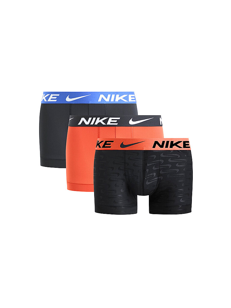 NIKE UNDERWEAR Herren Unterhosen Trunk 3er Pkg. orange | S